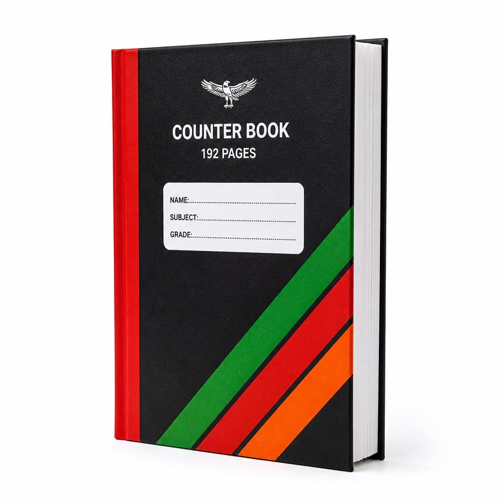 Hardcover Counter Book 192 pages