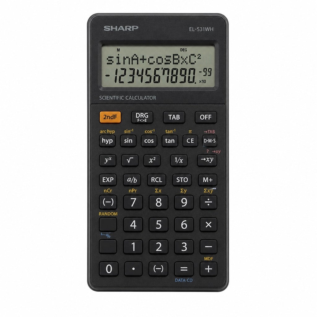 Sharp EL-531WH Scientific Calculator