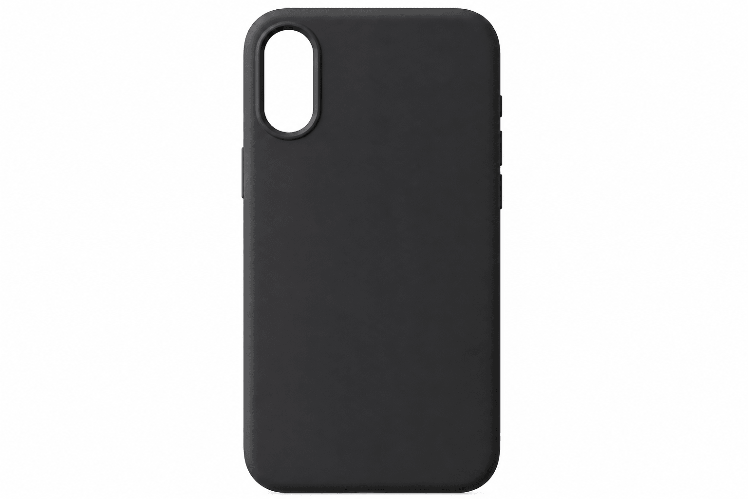 iPhone Silicone Pouch — Black · iphone-16-plus-1