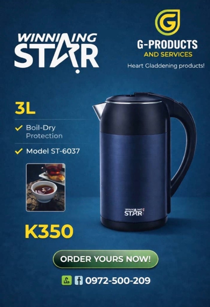 Winning Star ST-6037 Electric Kettle — G-Products