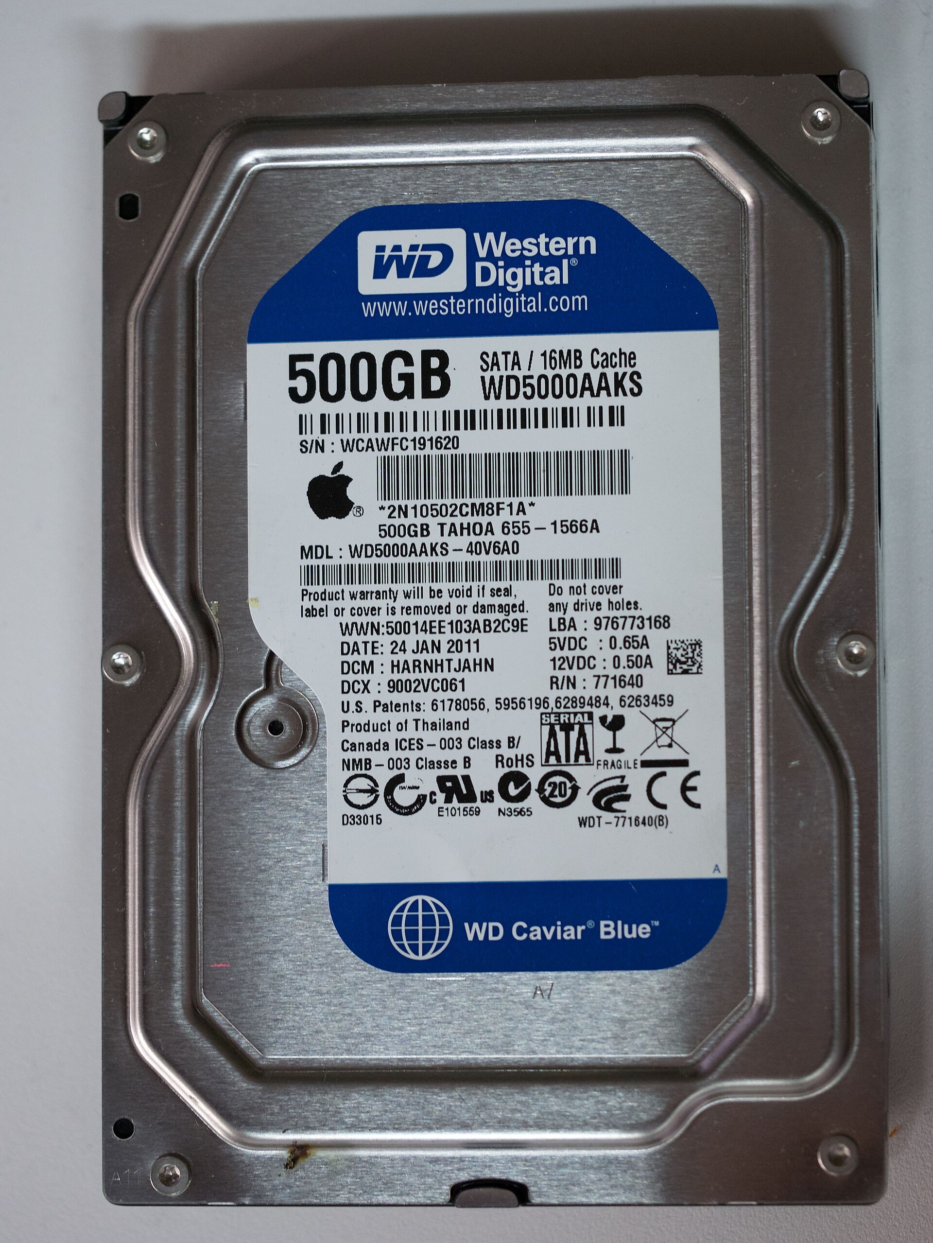 Hard Drive 500GB — G-Products